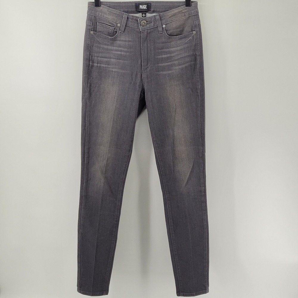 PAIGE‎ Hoxton Ultra Skinny Jeans Womens 28 Gray High Rise Stretch Denim